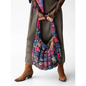 NATURAL LIFE Colorful Floral Shoulder Bag